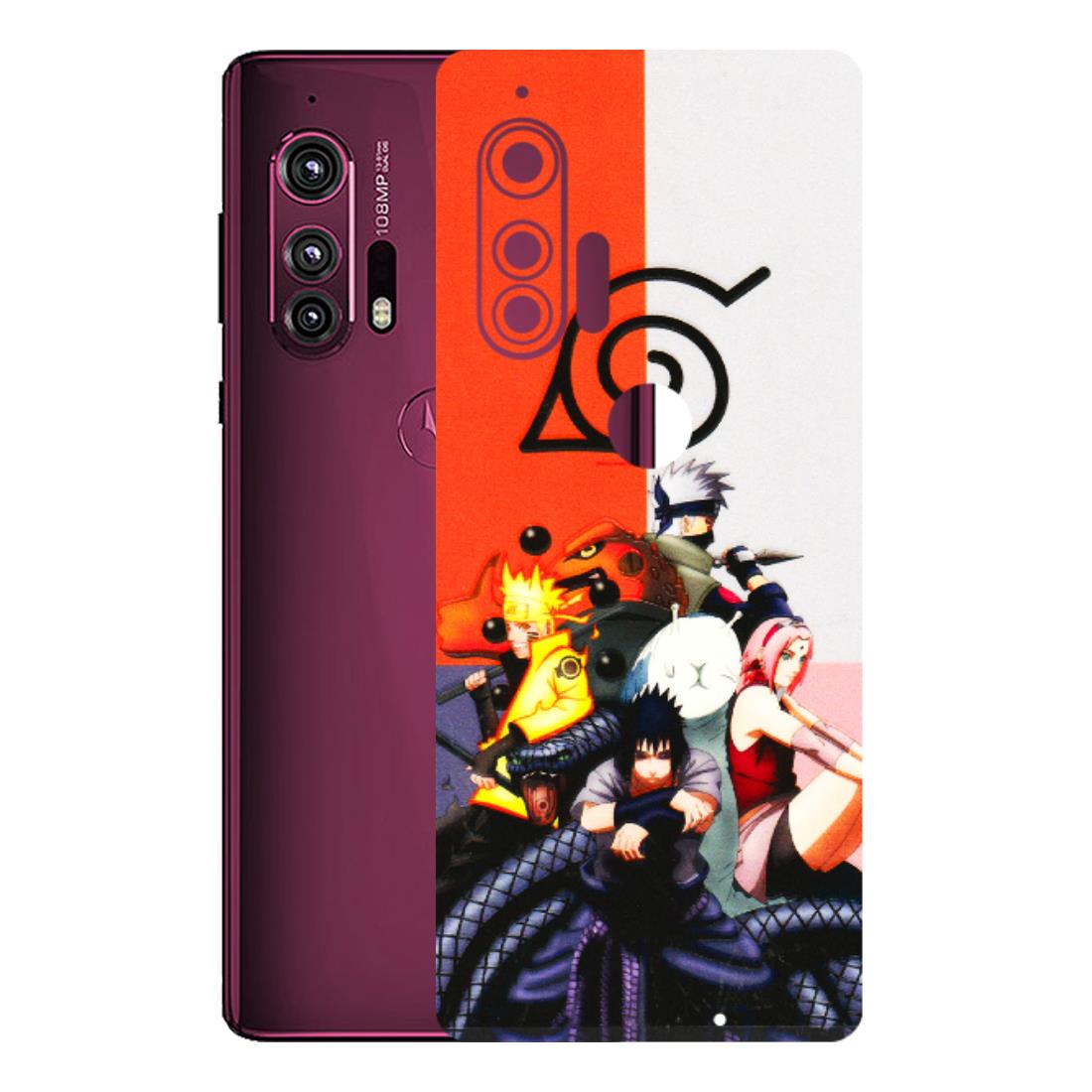 Motorola Phone Skins (All Models) - Naruto Final Fight - 3D Embossed Finish (L-33) Motorola Moto Edge Plus