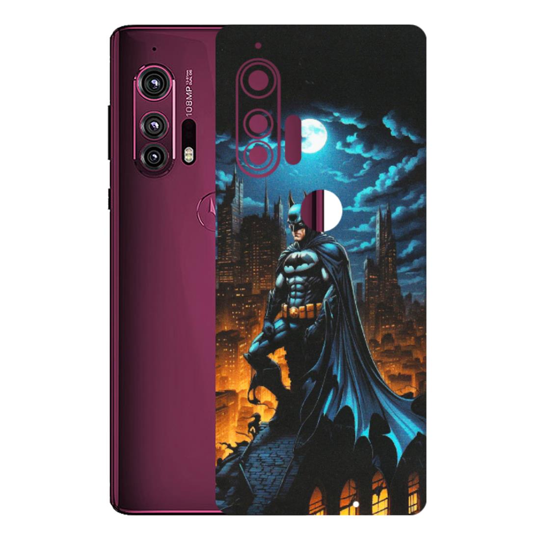 Motorola Phone Skins (All Models) - Batman Arkham City - Matte Finish (M-01) Motorola Moto Edge Plus