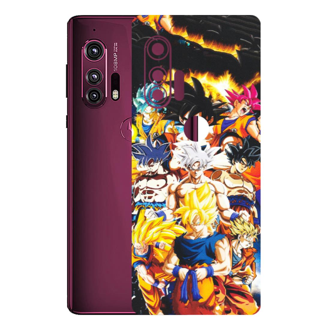 Motorola Phone Skins (All Models) - Ultimate Dragon Ball Z - Matte Finish (M-100) Motorola Moto Edge Plus