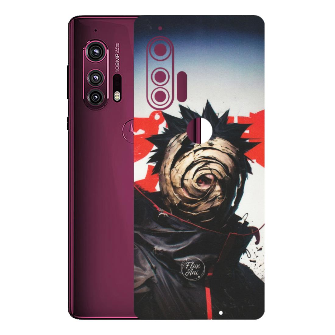 Motorola Phone Skins (All Models) - Obito Uchiha Cool Anime - Matte Finish (M-134) Motorola Moto Edge Plus