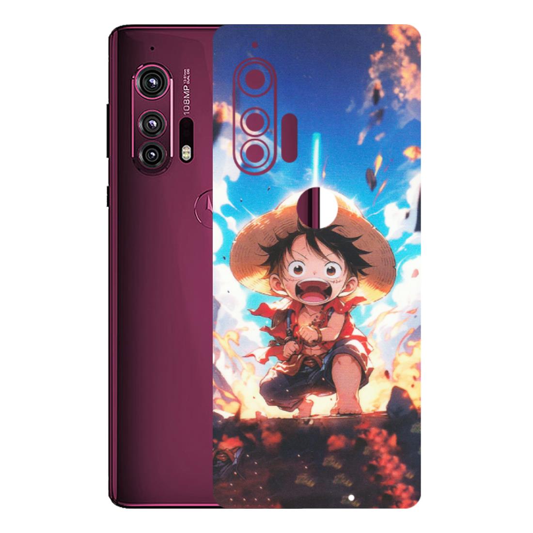 Motorola Phone Skins (All Models) - Toon One Piece Cute Character - Matte Finish (M-35) Motorola Moto Edge Plus