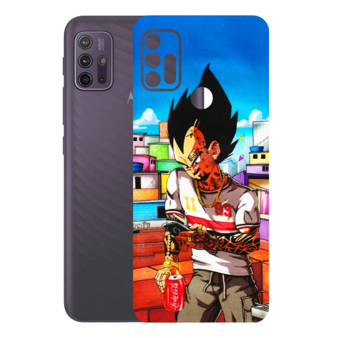 Motorola Phone Skins (All Models) - Vegeta - 3D Embossed Finish (L-136) Motorola Moto G10 Power