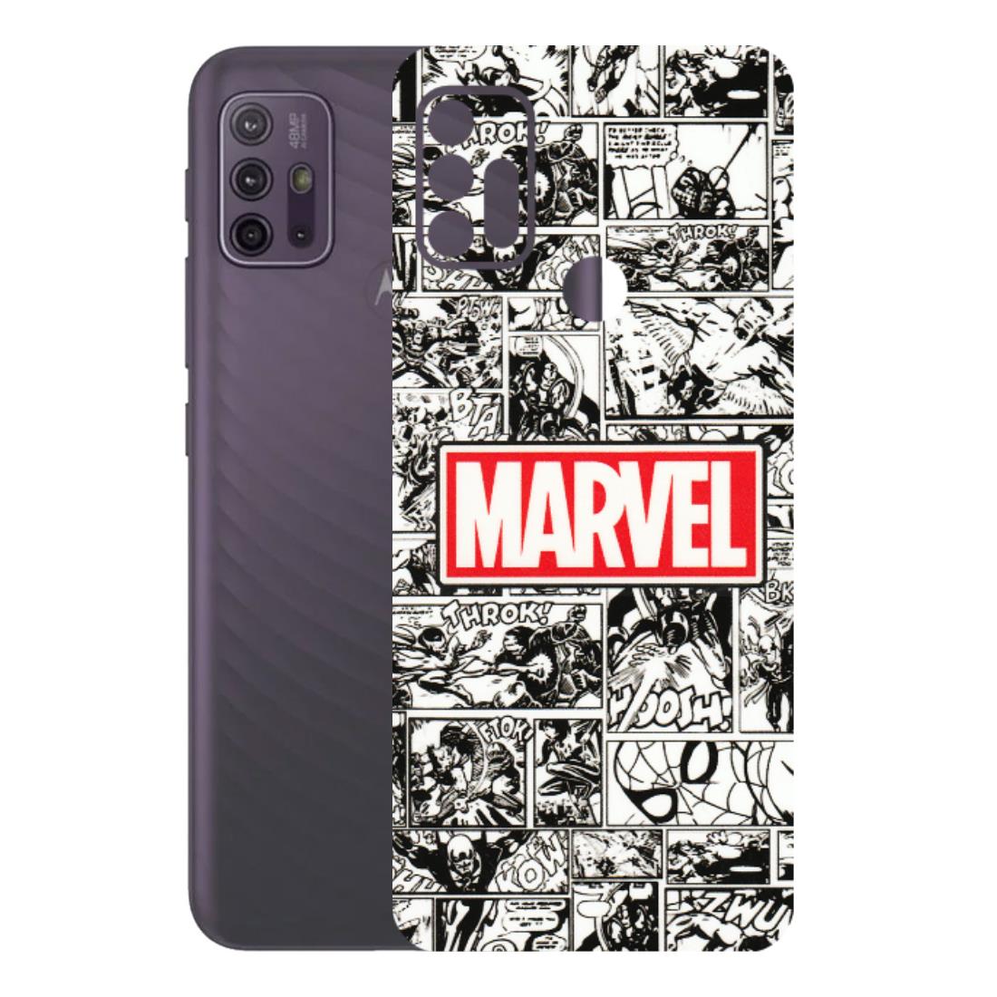 Motorola Phone Skins (All Models) - Marvel Comic - 3D Embossed Finish (L-171) Motorola Moto G10 Power
