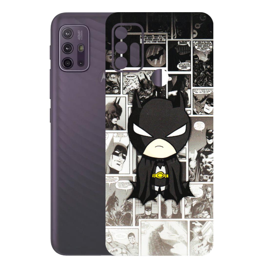Motorola Phone Skins (All Models) - Toon Batman - 3D Embossed Finish (L-182) Motorola Moto G10 Power