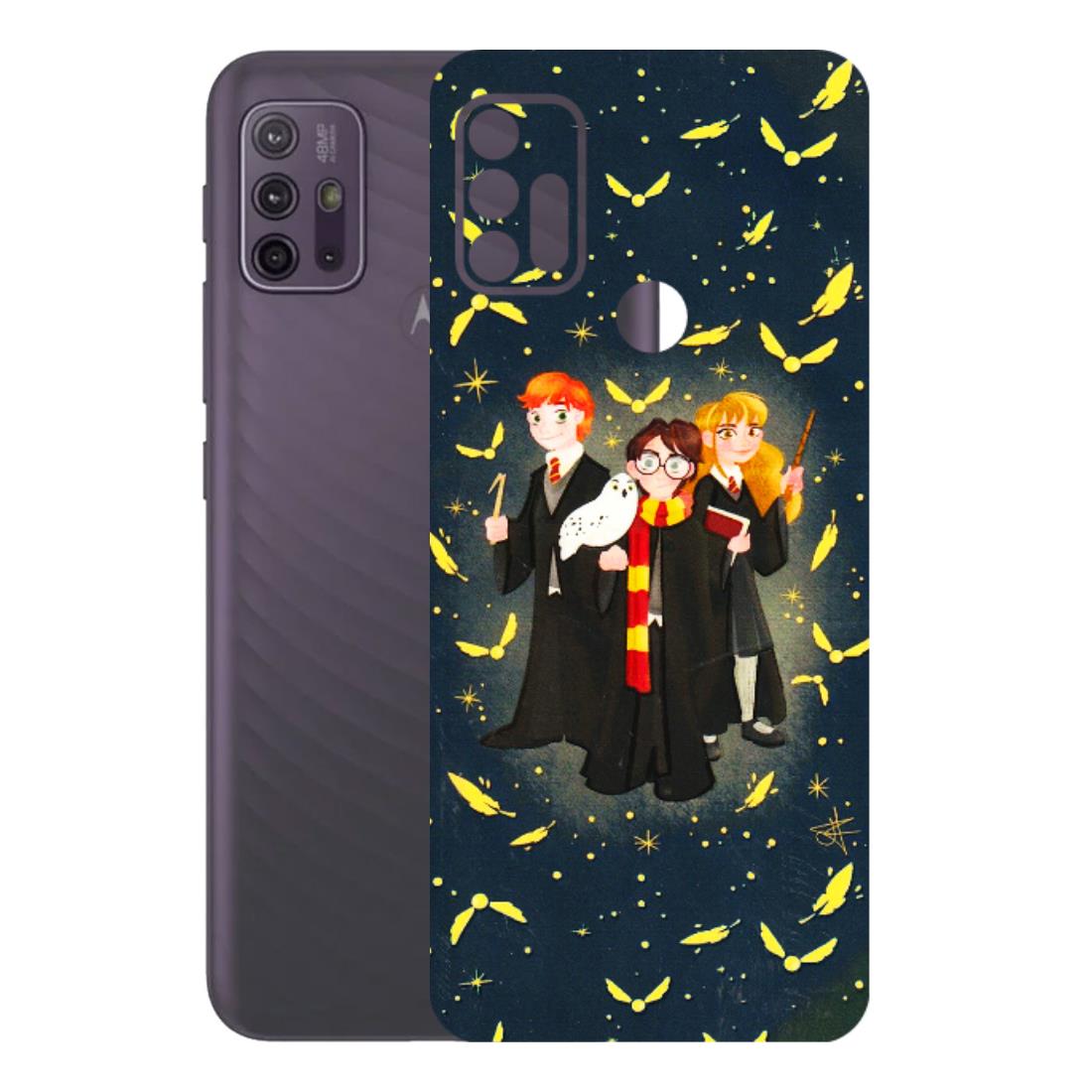 Motorola Phone Skins (All Models) - Harry Potter - 3D Embossed Finish (L-183) Motorola Moto G10 Power