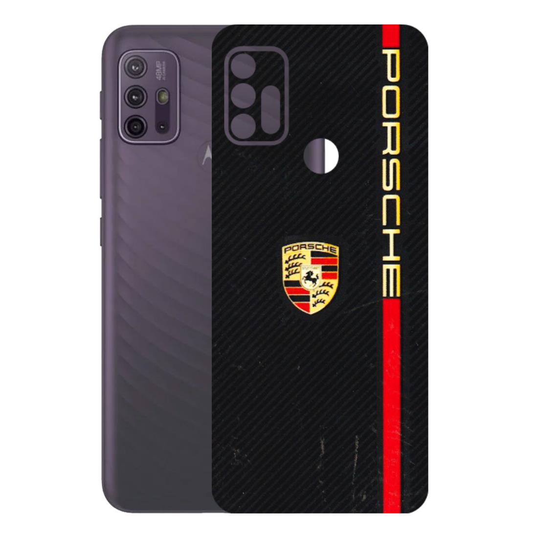 Motorola Phone Skins (All Models) - Premium Porsche - 3D Embossed Finish (L-225) Motorola Moto G10 Power