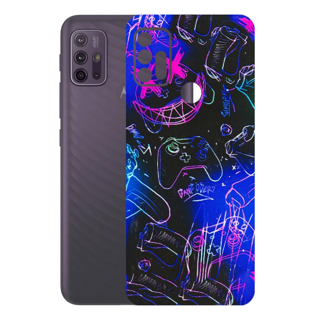 Motorola Phone Skins (All Models) - Gamers Paradise - 3D Embossed Finish (L-258) Motorola Moto G10 Power