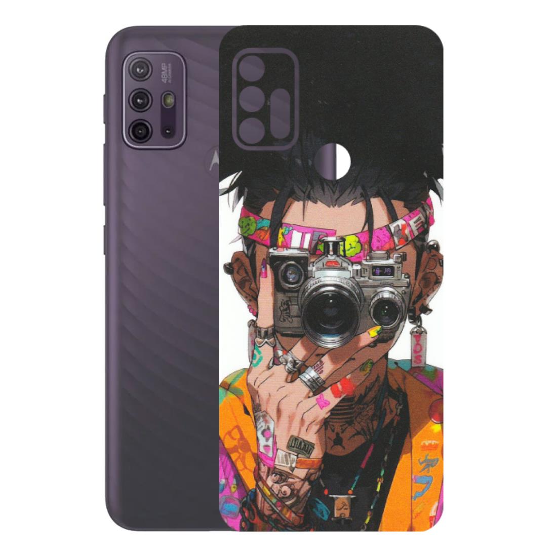 Motorola Phone Skins (All Models) - Camera Lover Girl - Matte Finish (M-09) Motorola Moto G10 Power