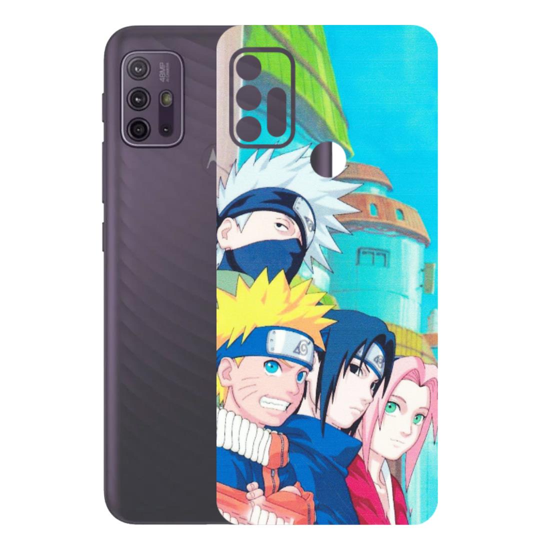 Motorola Phone Skins (All Models) - Team Minato And Kakashi - Matte Finish (M-101) Motorola Moto G10 Power