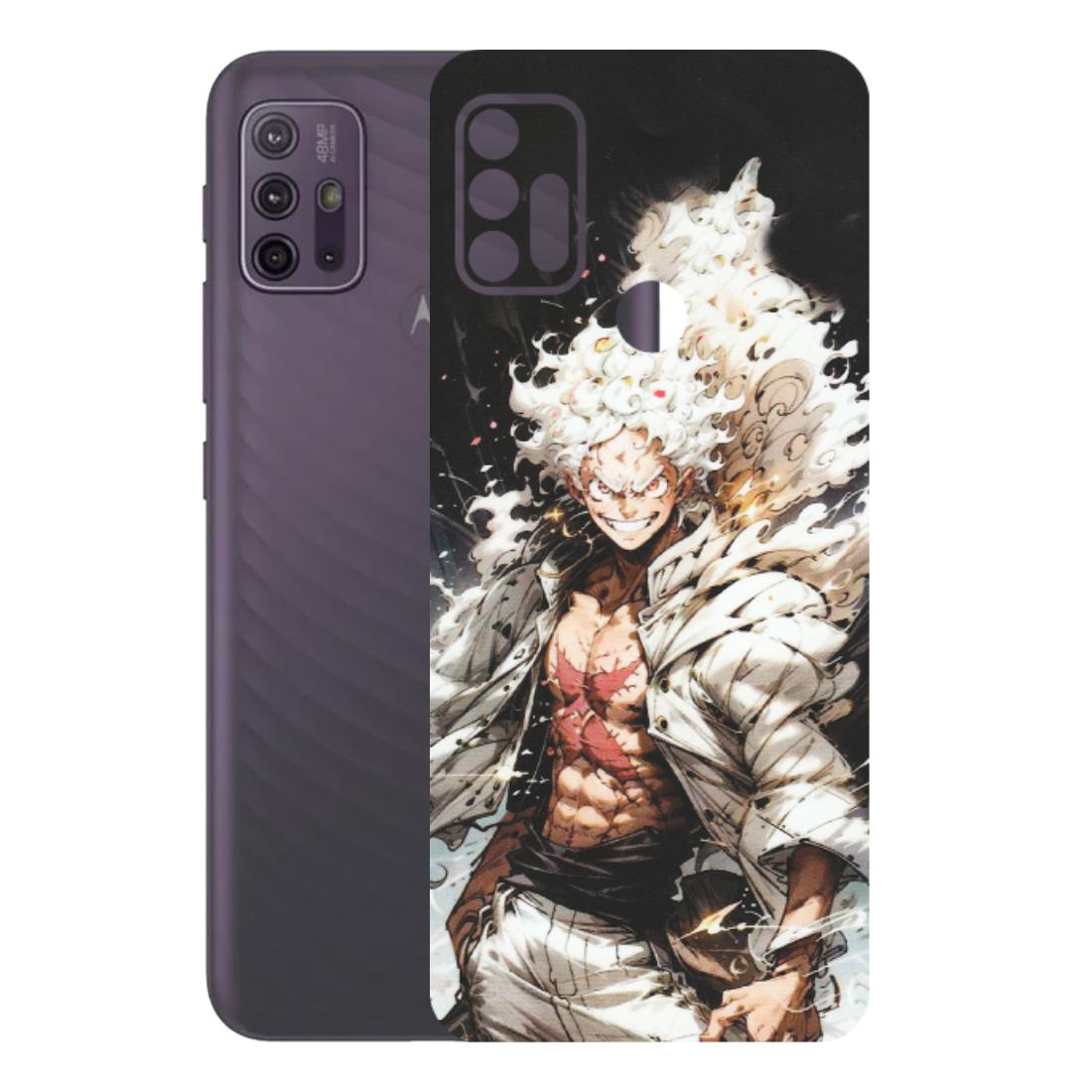 Motorola Phone Skins (All Models) - Anime Angry Classy Character - Matte Finish (M-34) Motorola Moto G10 Power