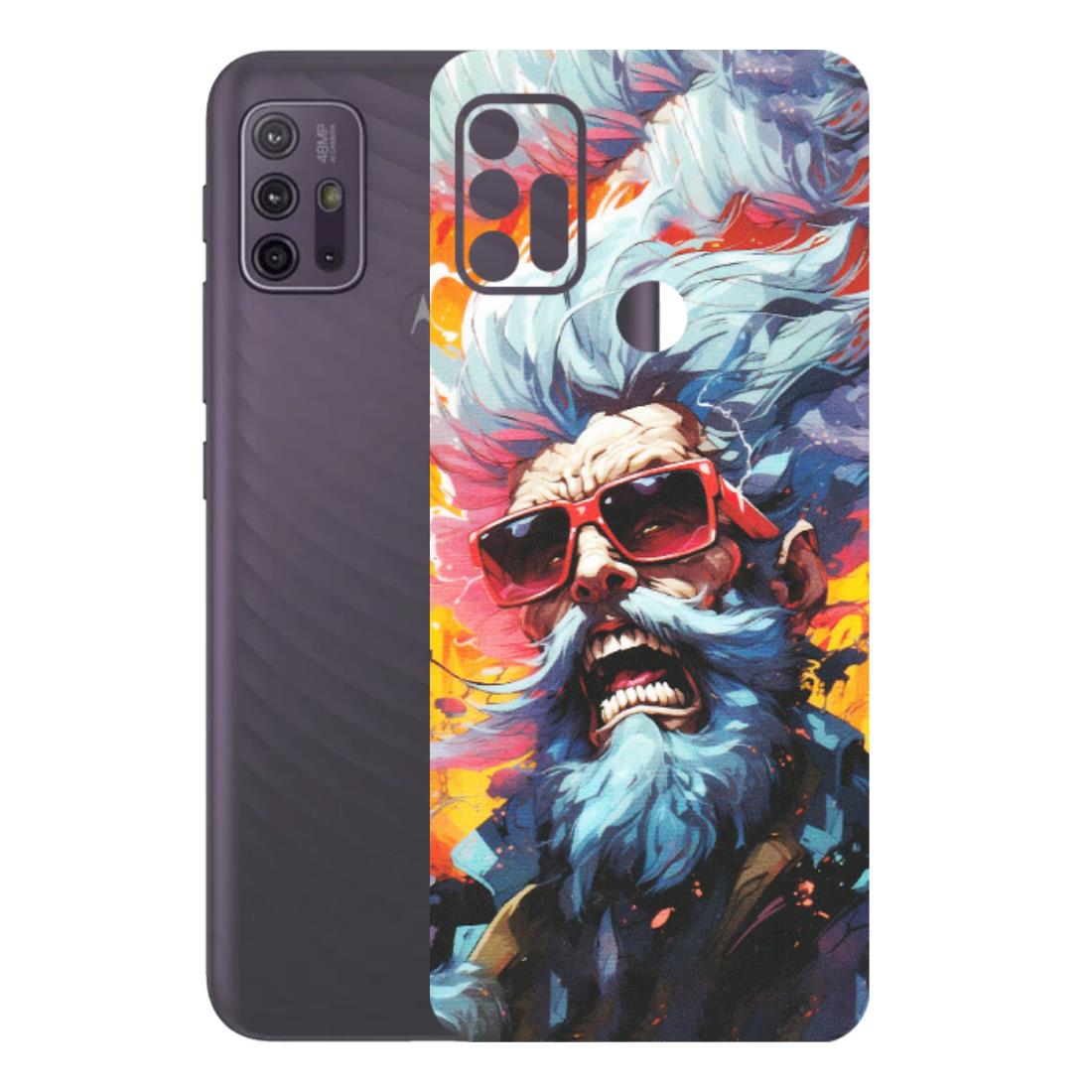 Motorola Phone Skins (All Models) - Daddy Cool Character - Matte Finish (M-43) Motorola Moto G10 Power