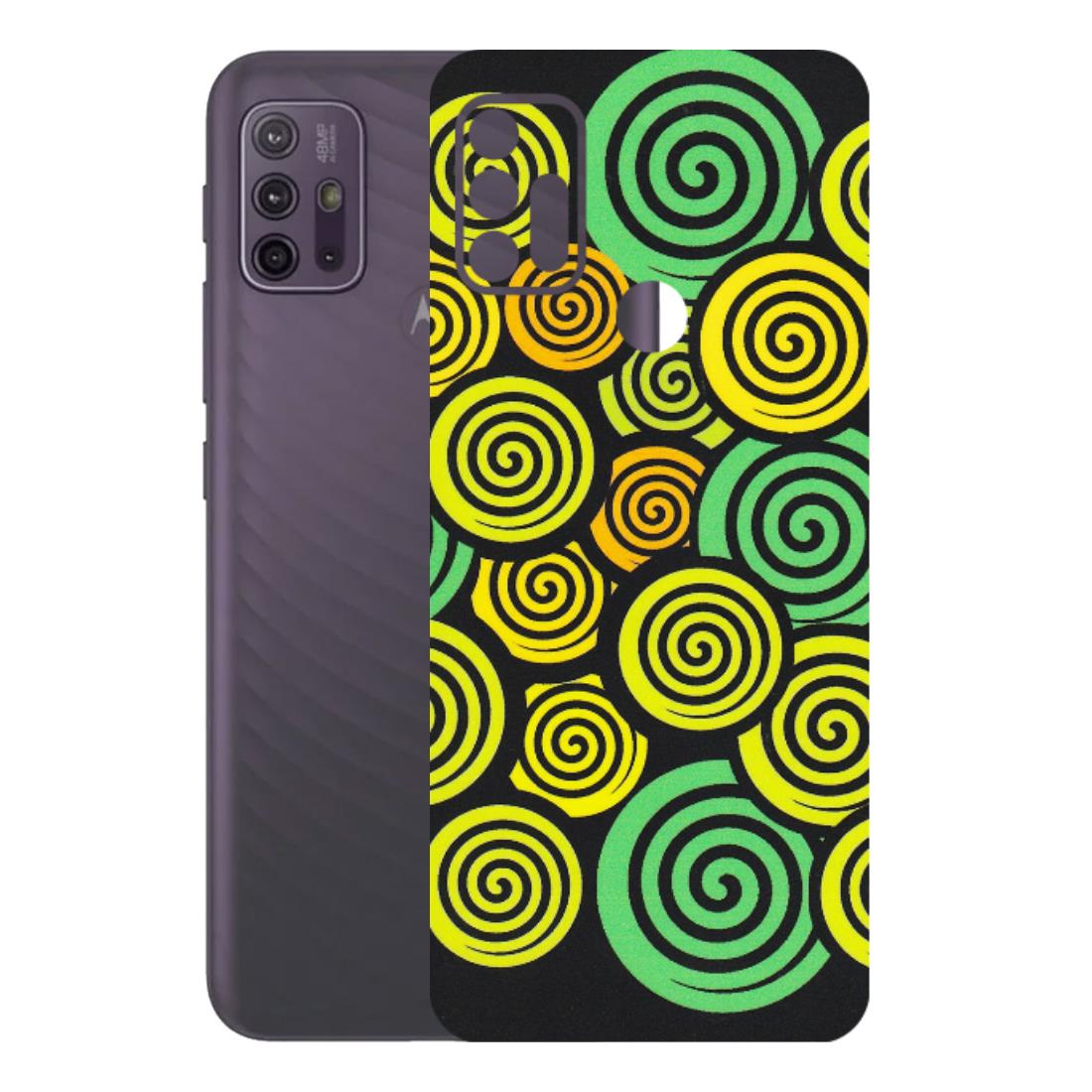 Motorola Phone Skins (All Models) - Crazy Spiral - Matte Finish (M-91) Motorola Moto G10 Power