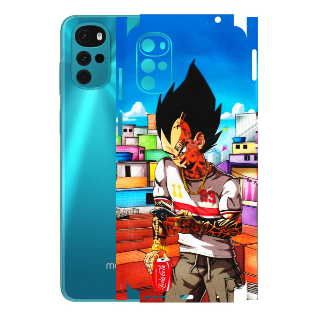 Motorola Phone Skins (All Models) - Vegeta - 3D Embossed Finish (L-136) Motorola Moto G22