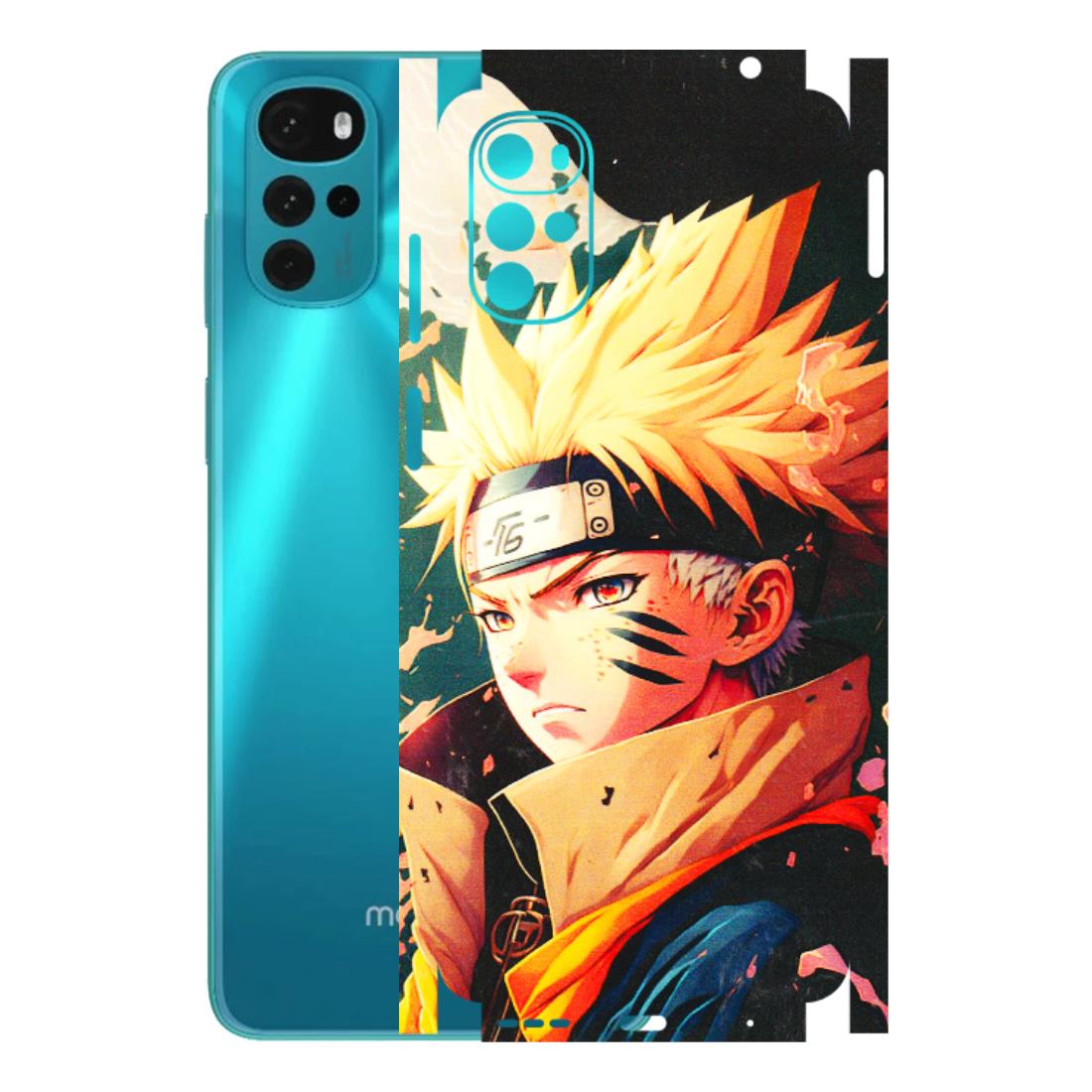 Motorola Phone Skins (All Models) - New Naruto - 3D Embossed Finish (L-148) Motorola Moto G22