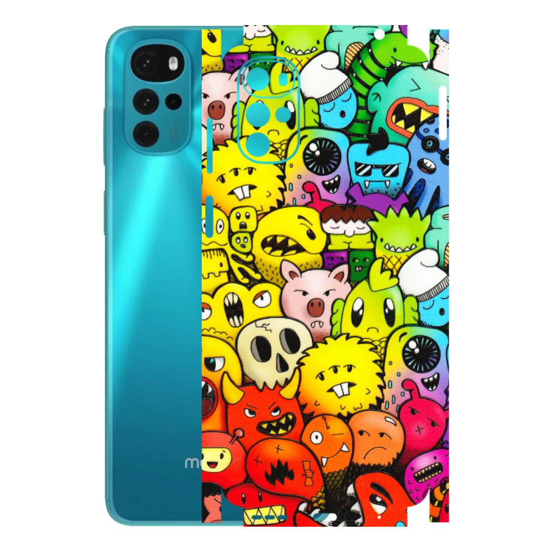 Motorola Phone Skins (All Models) - Angry Funkies - 3D Embossed Finish (L-169) Motorola Moto G22