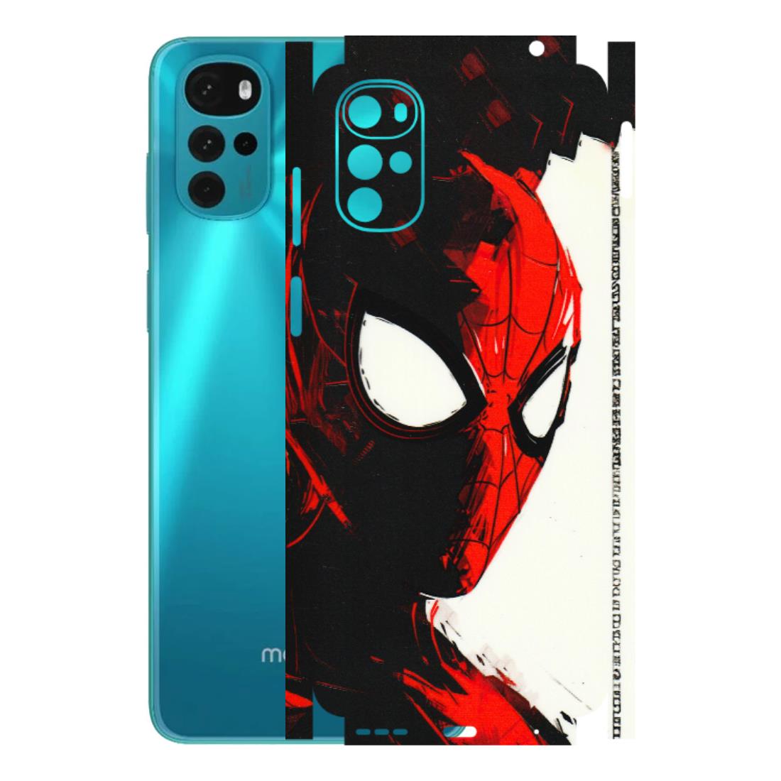 Motorola Phone Skins (All Models) - Spiderman Killer Face - 3D Embossed Finish (L-17) Motorola Moto G22