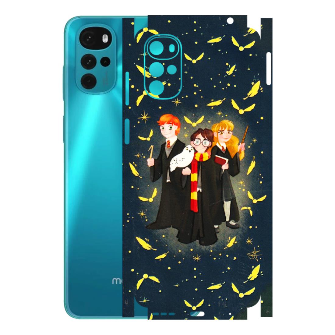 Motorola Phone Skins (All Models) - Harry Potter - 3D Embossed Finish (L-183) Motorola Moto G22