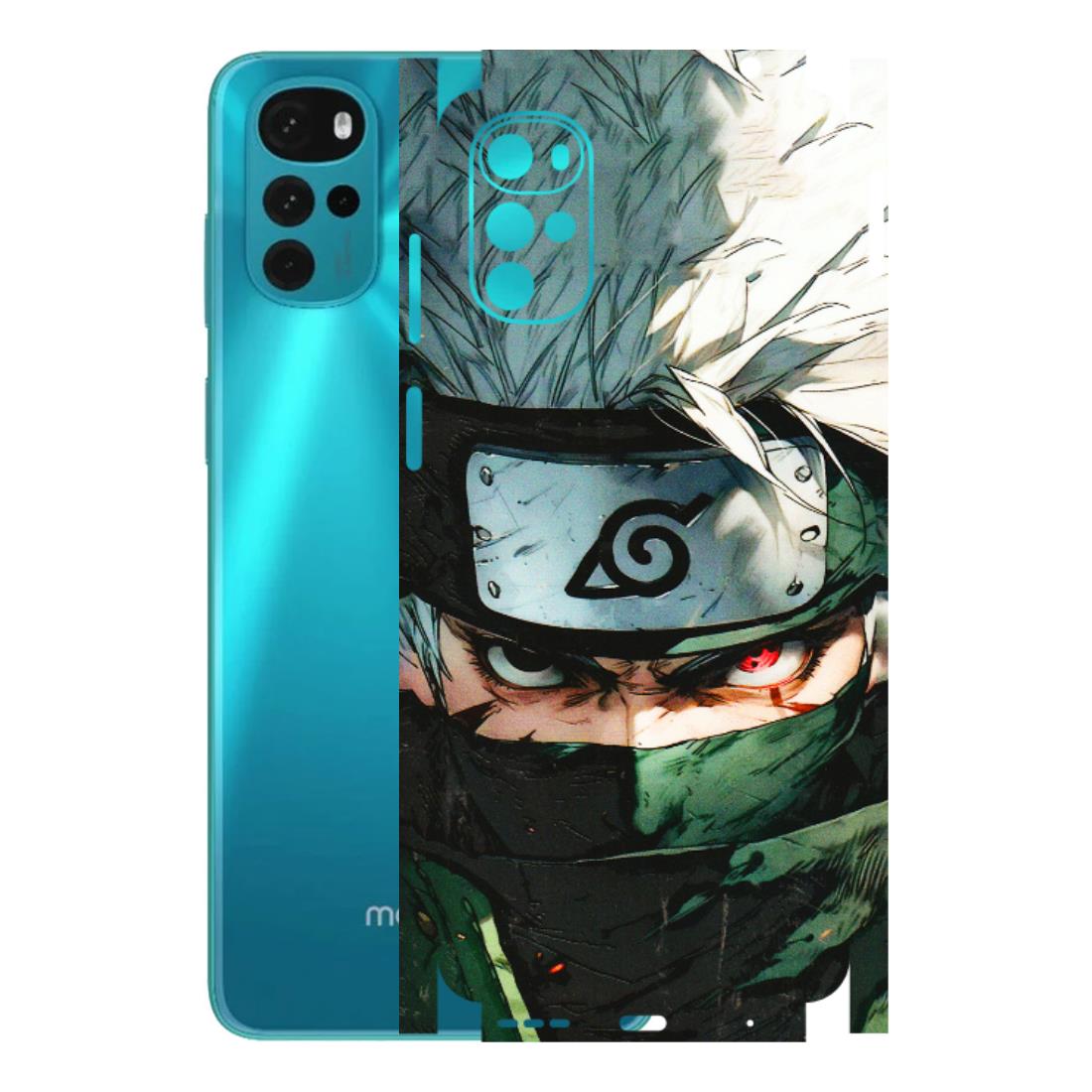 Motorola Phone Skins (All Models) - Kakashi Red Eye Focus - 3D Embossed Finish (L-227) Motorola Moto G22