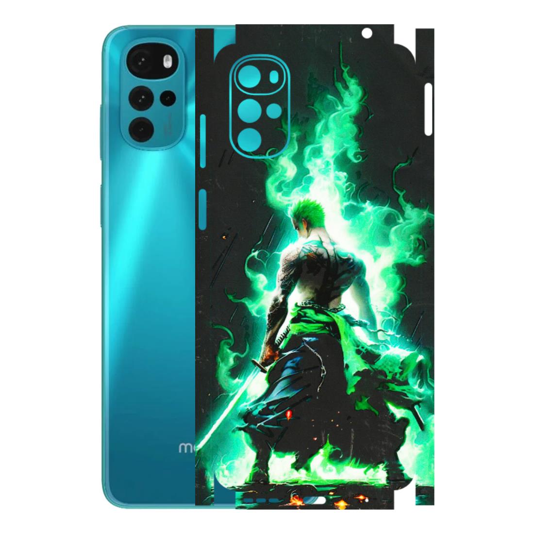 Motorola Phone Skins (All Models) - Zoro Sword - 3D Embossed Finish (L-241) Motorola Moto G22