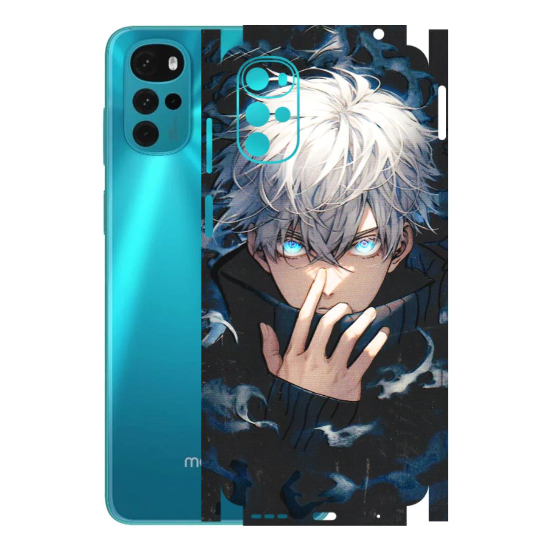 Motorola Phone Skins (All Models) - New Jujutsu Kaisen Anime - 3D Embossed Finish (L-313) Motorola Moto G22