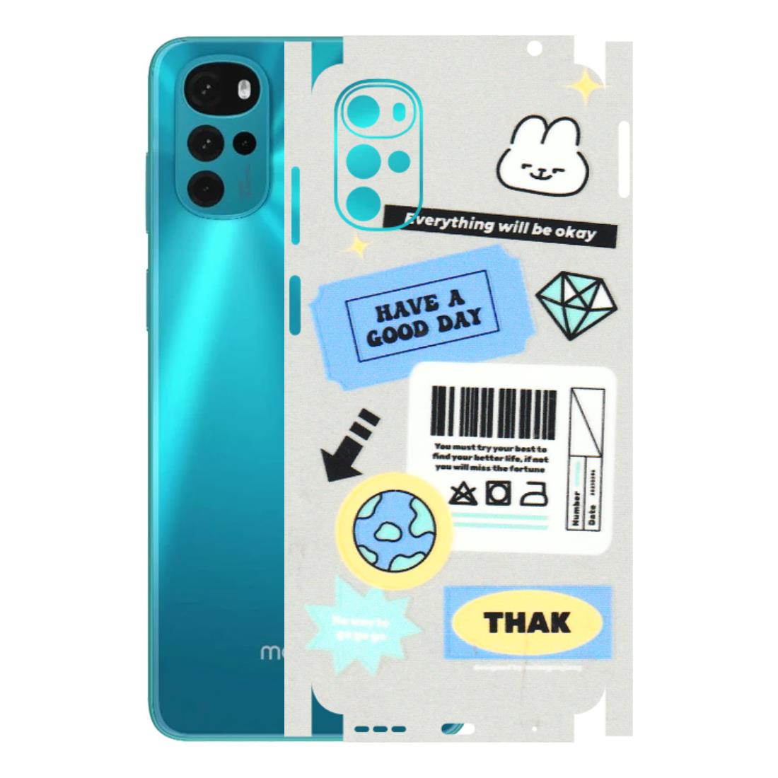 Motorola Phone Skins (All Models) - Will Be Okay Design - 3D Embossed Finish (L-316) Motorola Moto G22