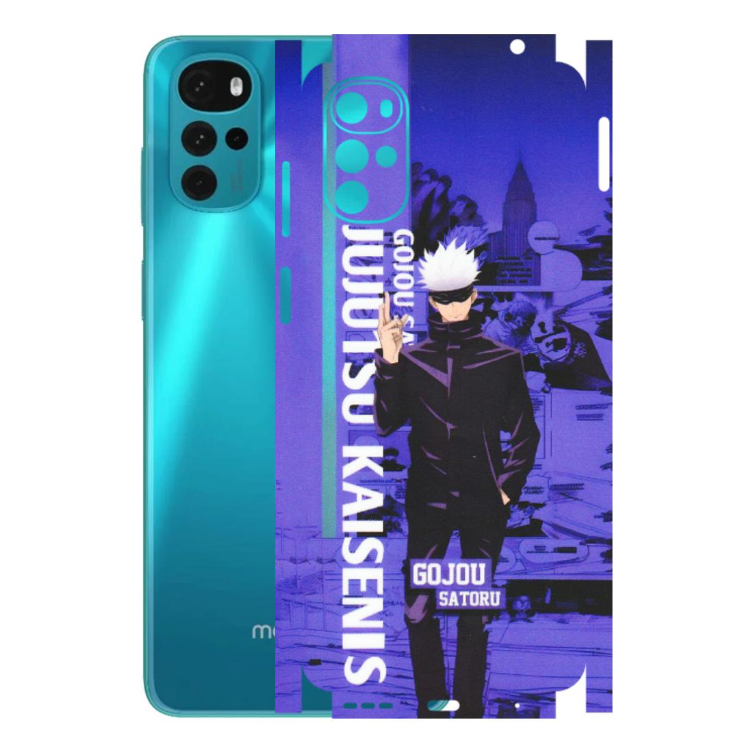 Motorola Phone Skins (All Models) - Jujutsu Kaisen Gojo - Matte Finish (M-05) Motorola Moto G22