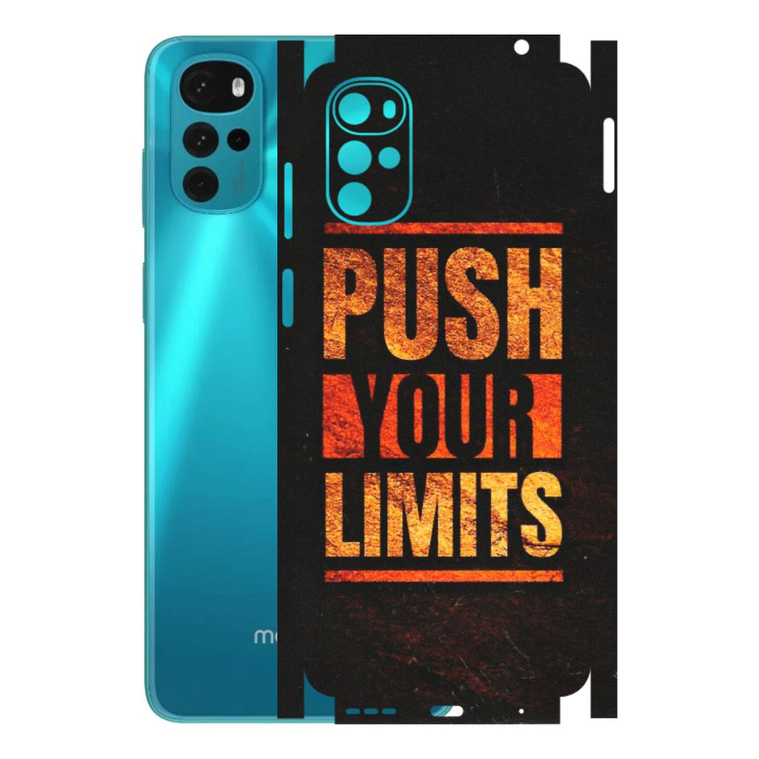 Motorola Phone Skins (All Models) - Push Your Limits - Matte Finish (M-118) Motorola Moto G22