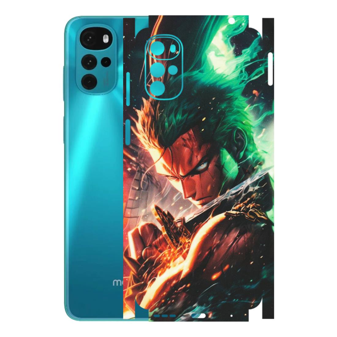 Motorola Phone Skins (All Models) - Anime Gojo Sword - Matte Finish (M-32) Motorola Moto G22