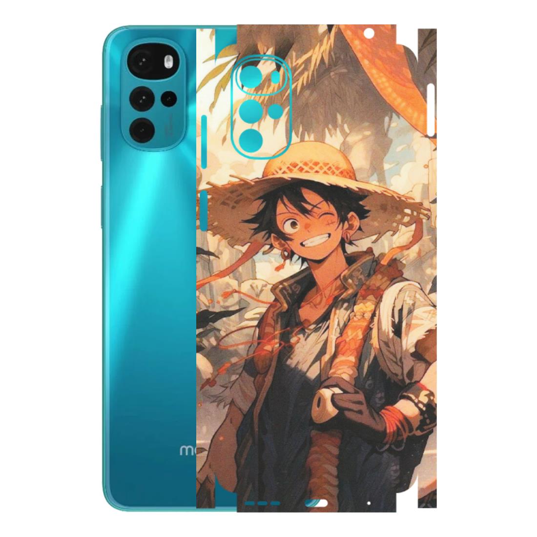 Motorola Phone Skins (All Models) - Anime Character Smile - Matte Finish (M-33) Motorola Moto G22