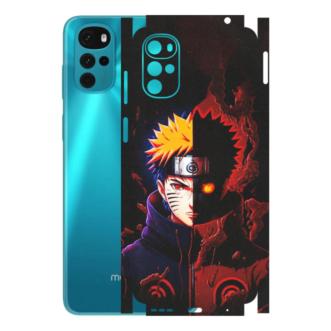 Motorola Phone Skins (All Models) - Naruto X Evil - Matte Finish (M-70) Motorola Moto G22
