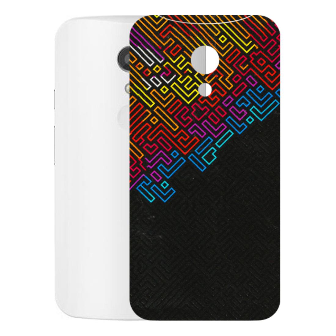 Motorola Phone Skins (All Models) - Dotme Pattern Art - 3D Embossed Finish (L-121) Motorola Moto G2