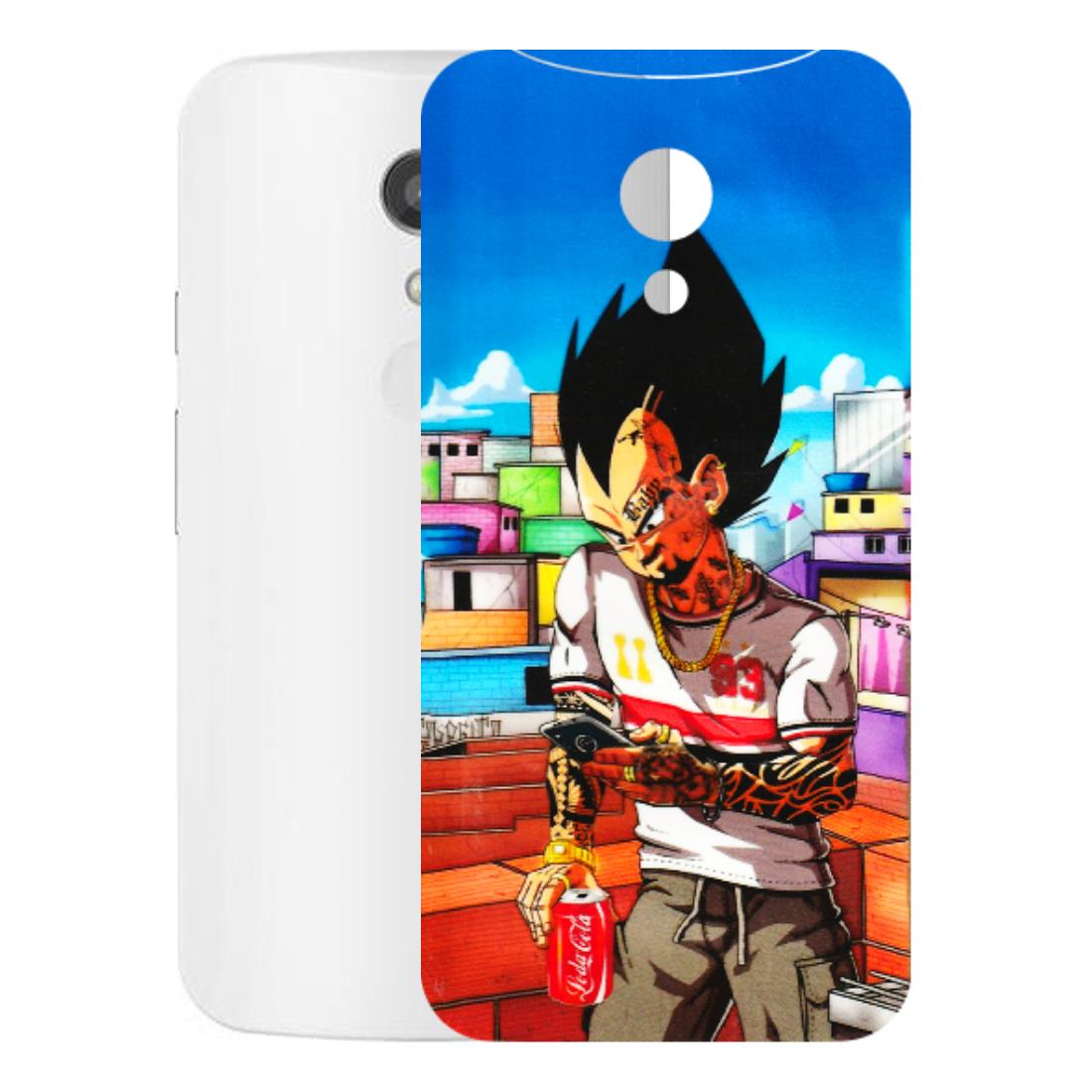 Motorola Phone Skins (All Models) - Vegeta - 3D Embossed Finish (L-136) Motorola Moto G2