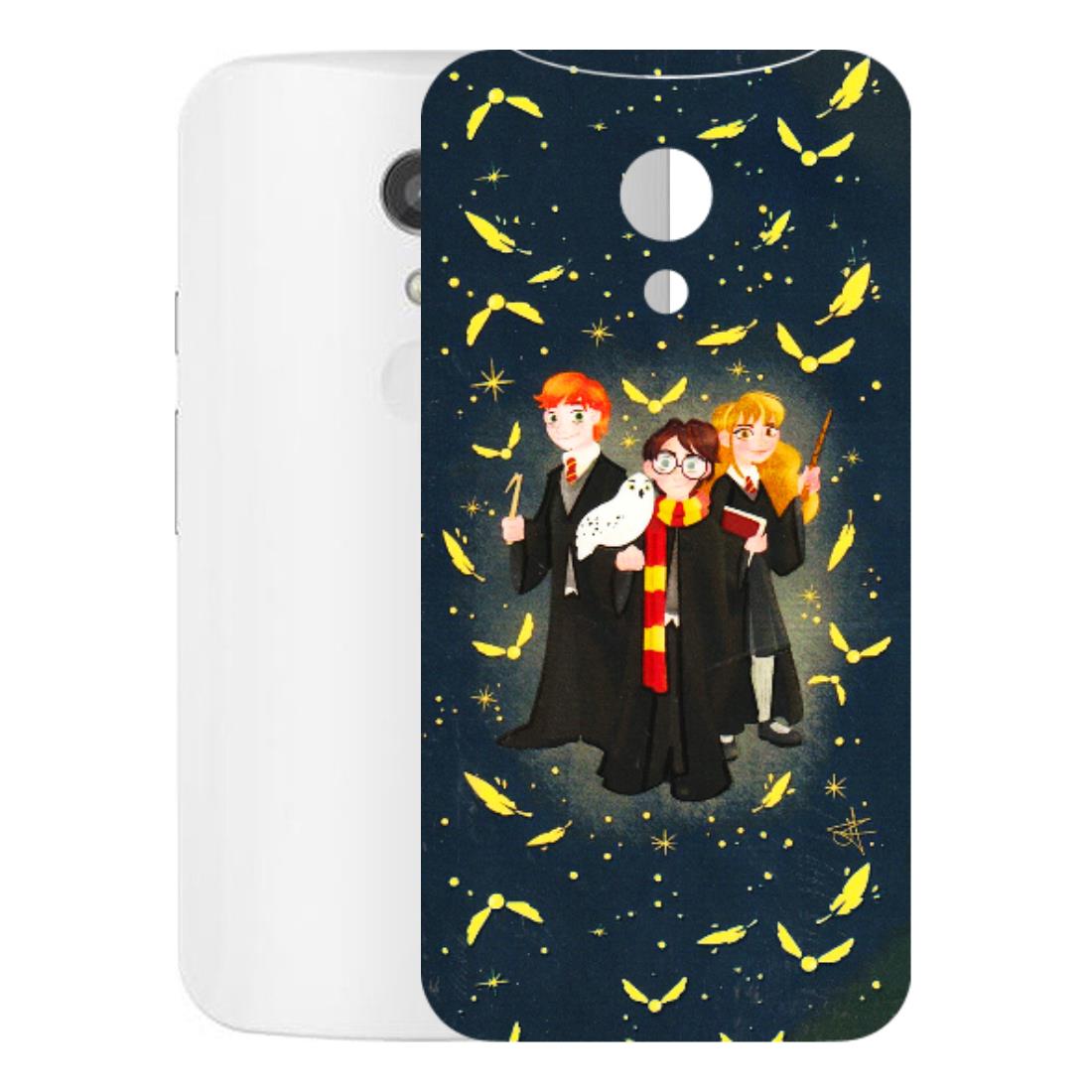 Motorola Phone Skins (All Models) - Harry Potter - 3D Embossed Finish (L-183) Motorola Moto G2