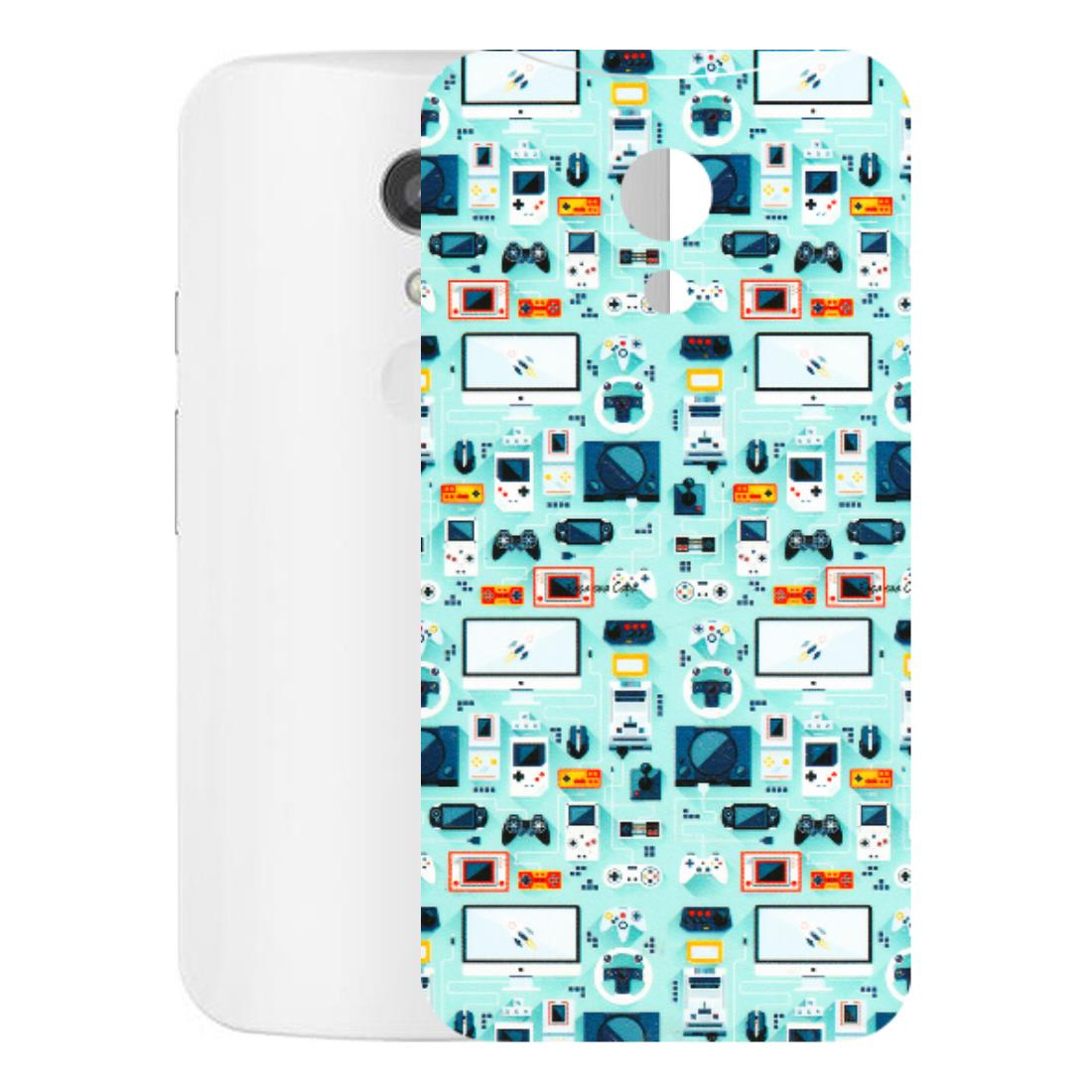 Motorola Phone Skins (All Models) - Gadgets Doodle - 3D Embossed Finish (L-184) Motorola Moto G2