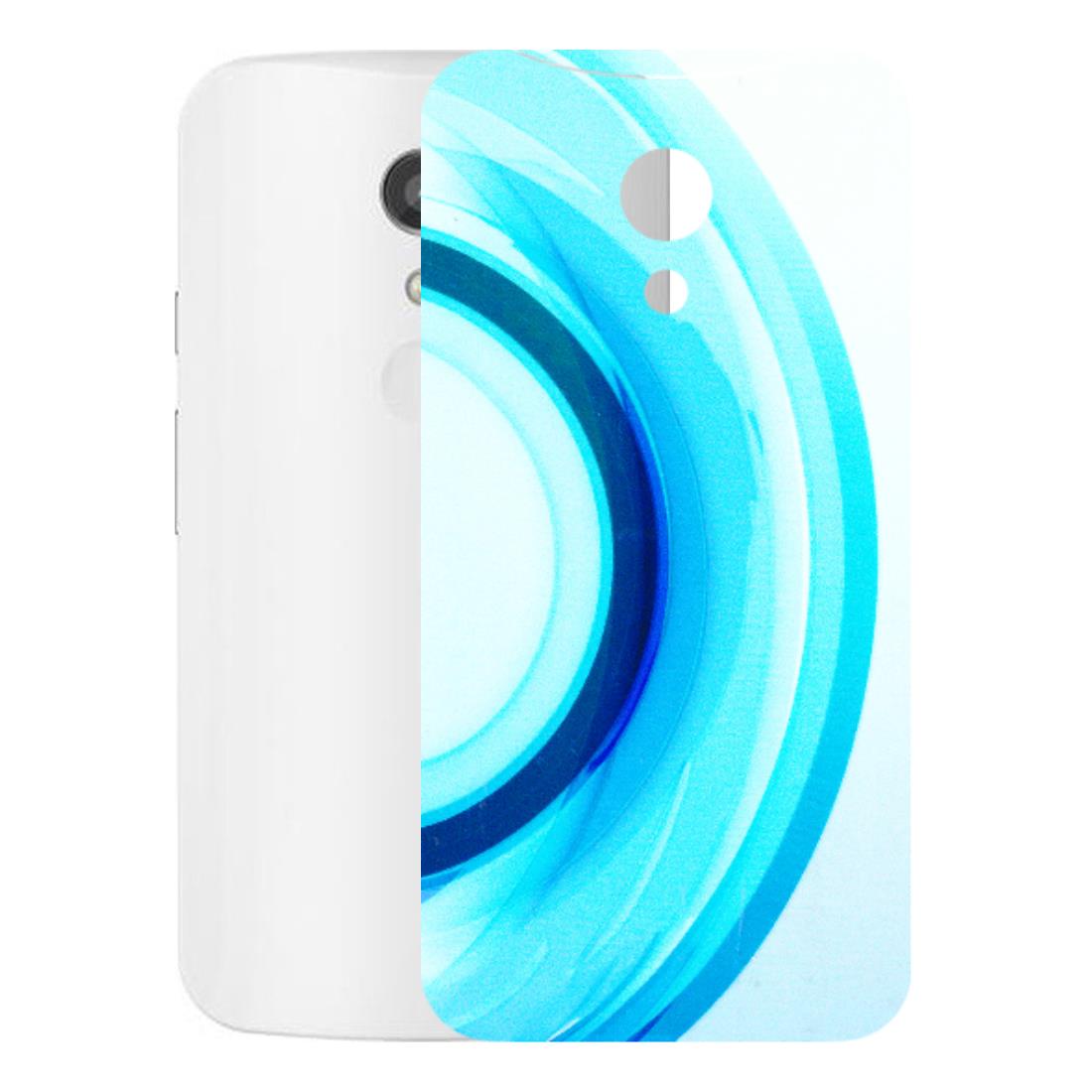 Motorola Phone Skins (All Models) - The Blue Curve - 3D Embossed Finish (L-244) Motorola Moto G2