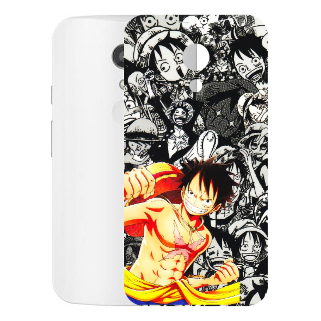 Motorola Phone Skins (All Models) - Anime Comics Games Doodles - 3D Embossed Finish (L-27) Motorola Moto G2