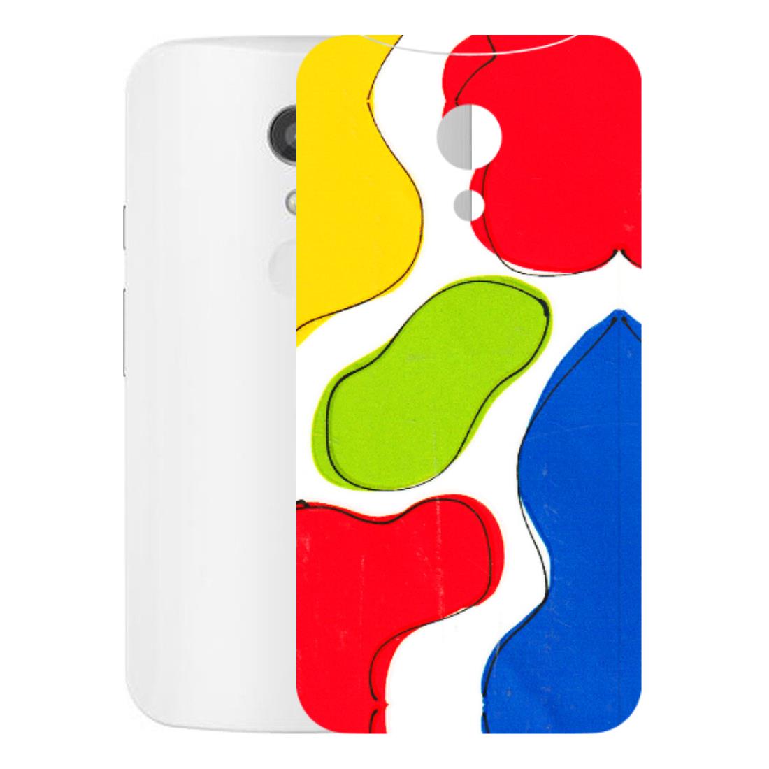 Motorola Phone Skins (All Models) - RGB Colour Paint - 3D Embossed Finish (L-284) Motorola Moto G2