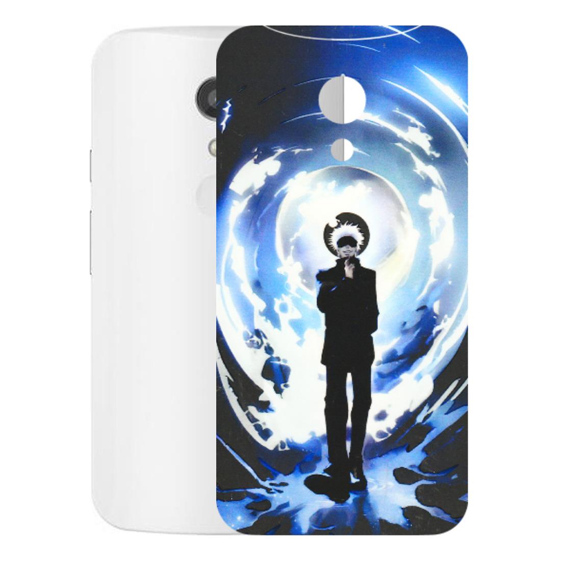 Motorola Phone Skins (All Models) - Jujustu Kaisen Anime Manga - 3D Embossed Finish (L-317) Motorola Moto G2