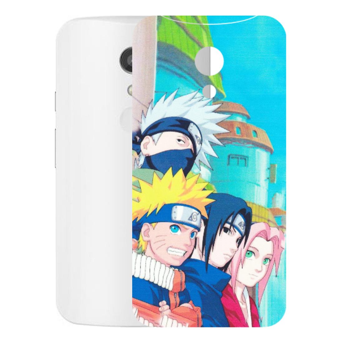 Motorola Phone Skins (All Models) - Team Minato And Kakashi - Matte Finish (M-101) Motorola Moto G2