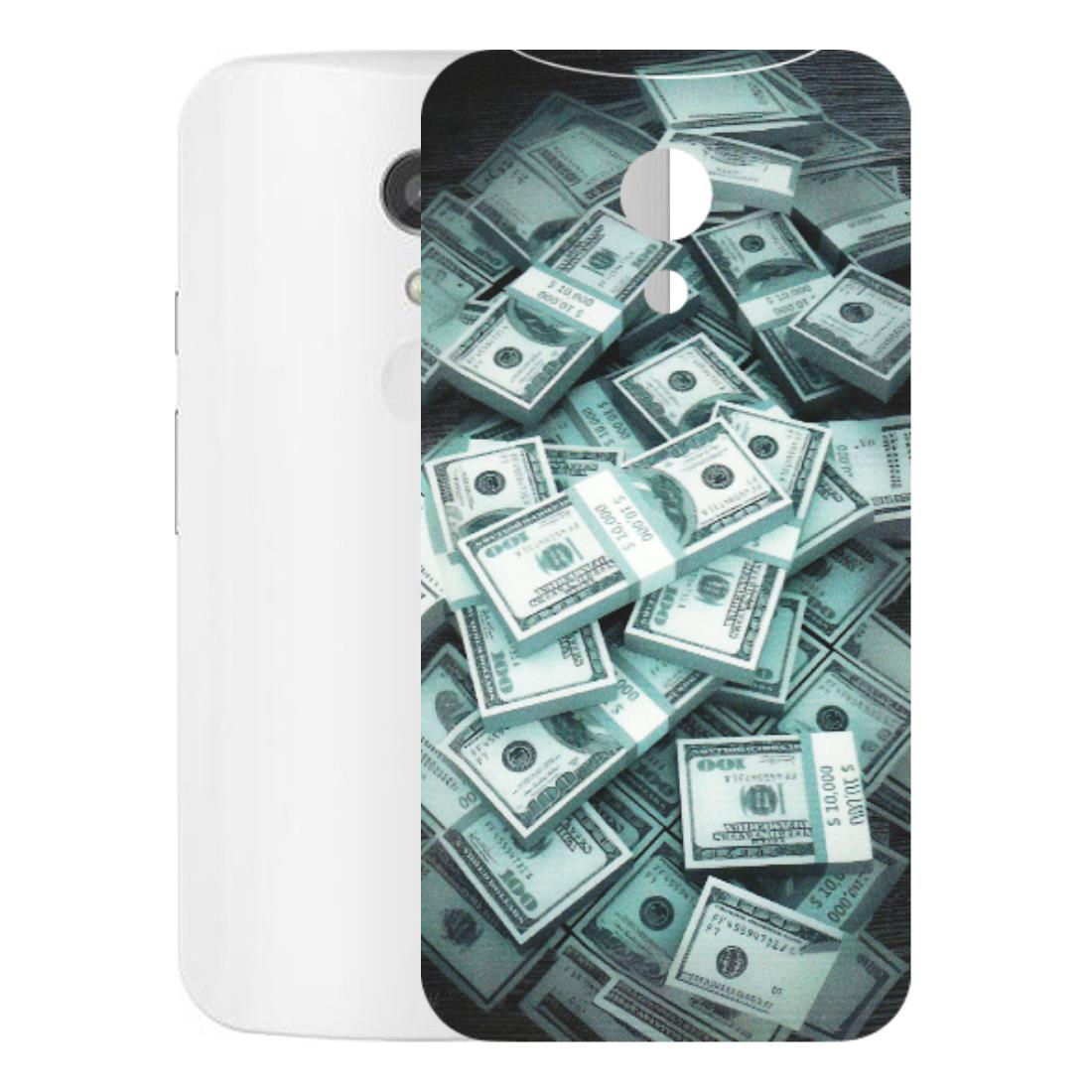 Motorola Phone Skins (All Models) - Hundred Dollar Bill - Matte Finish (M-162) Motorola Moto G2