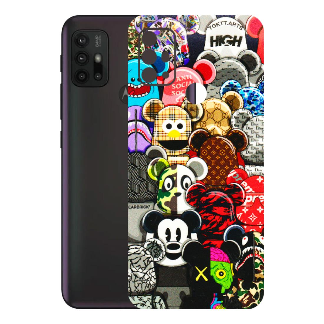 Motorola Phone Skins (All Models) - More Mickey Mouses - 3D Embossed Finish (L-118) Motorola Moto G30