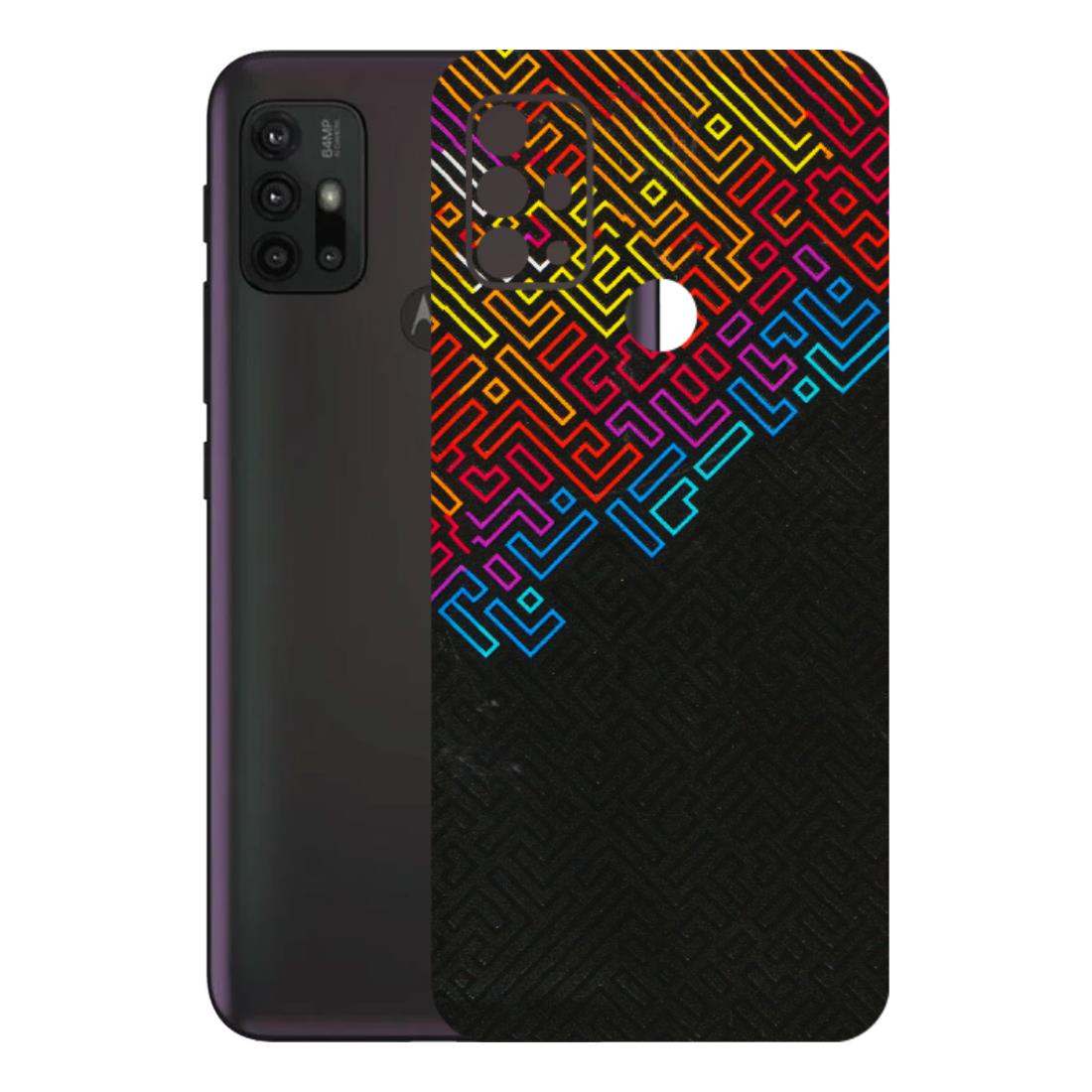 Motorola Phone Skins (All Models) - Dotme Pattern Art - 3D Embossed Finish (L-121) Motorola Moto G30