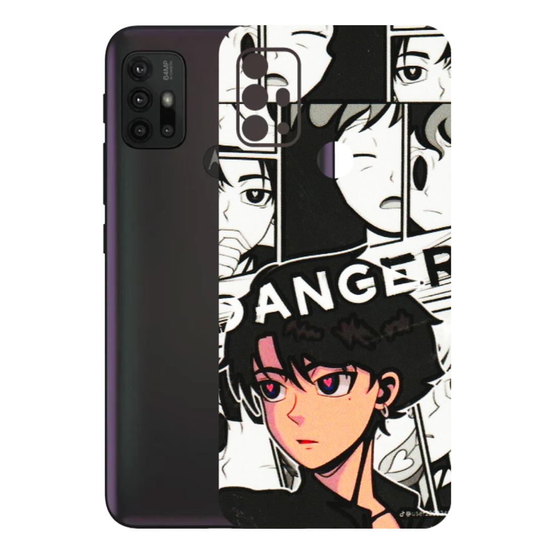 Motorola Phone Skins (All Models) - Danger Anime - 3D Embossed Finish (L-155) Motorola Moto G30