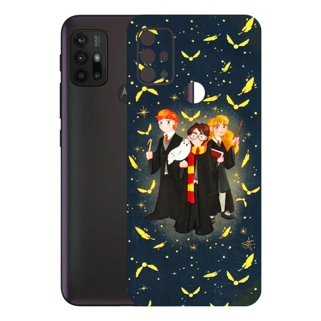 Motorola Phone Skins (All Models) - Harry Potter - 3D Embossed Finish (L-183) Motorola Moto G30