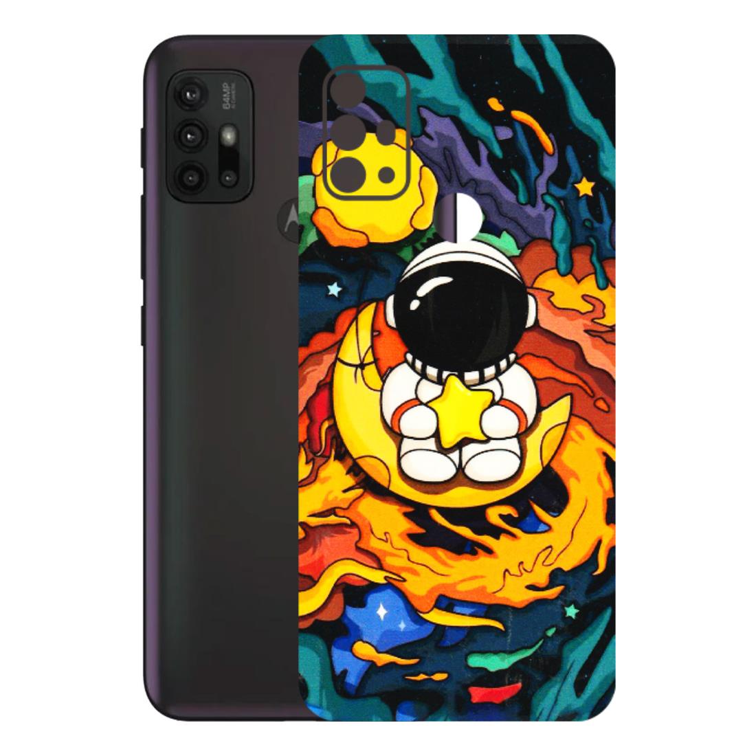 Motorola Phone Skins (All Models) - Baby Astronaut - 3D Embossed Finish (L-197) Motorola Moto G30