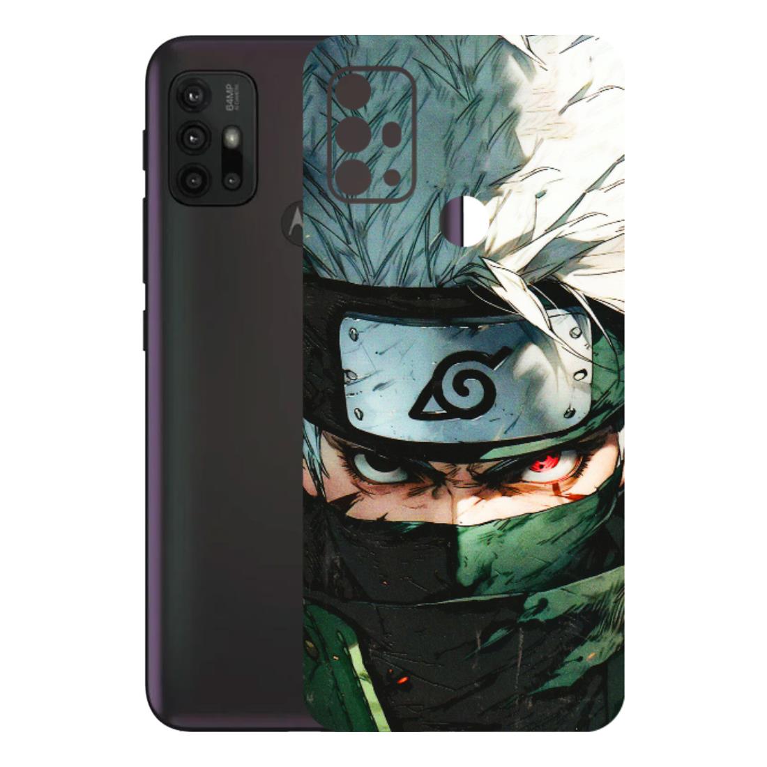 Motorola Phone Skins (All Models) - Kakashi Red Eye Focus - 3D Embossed Finish (L-227) Motorola Moto G30