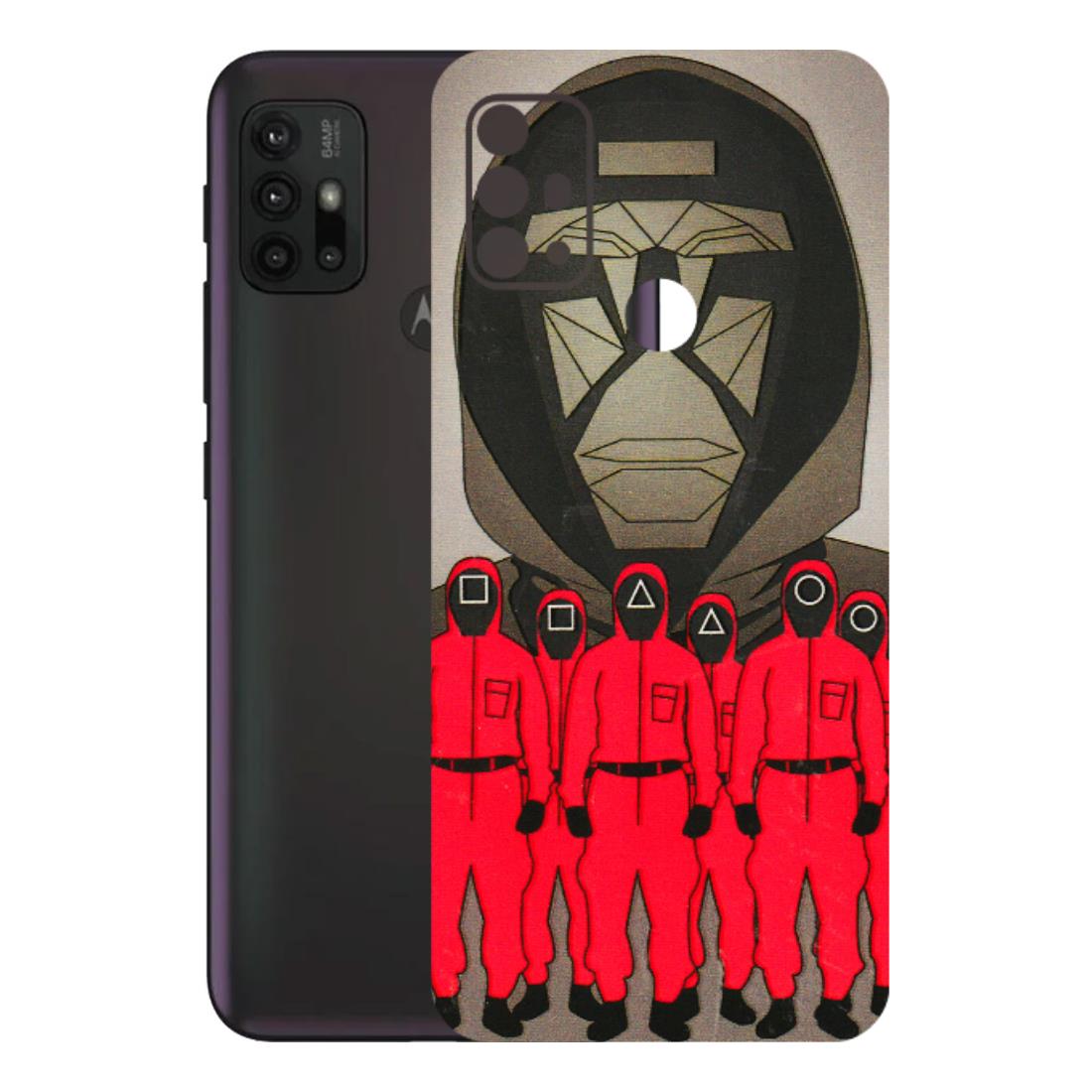 Motorola Phone Skins (All Models) - Squid Game Hero - 3D Embossed Finish (L-245) Motorola Moto G30