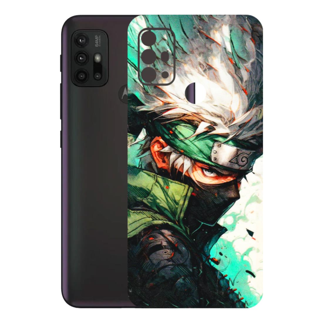 Motorola Phone Skins (All Models) - Kakashi Side Profile - 3D Embossed Finish (L-249) Motorola Moto G30