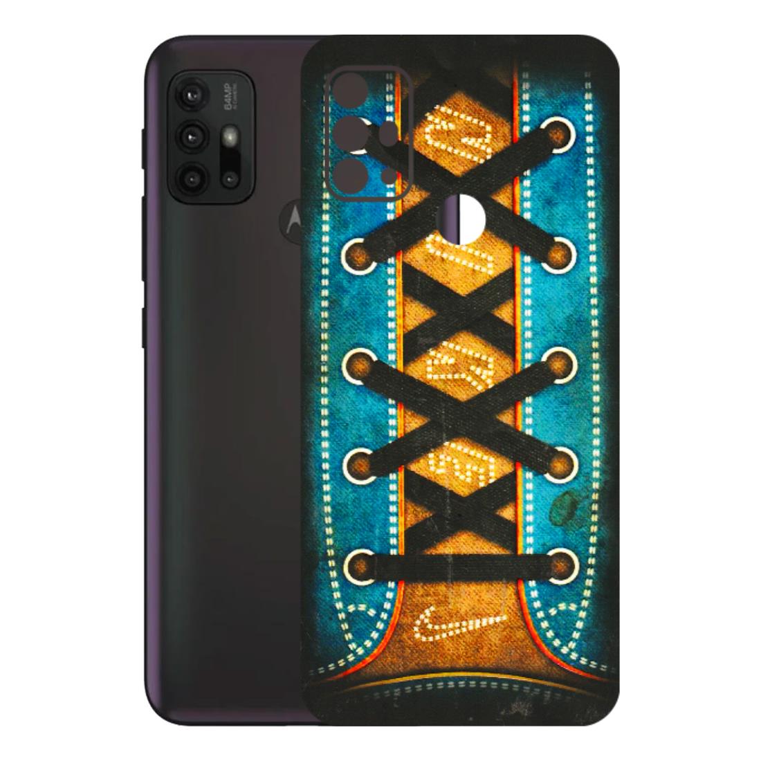 Motorola Phone Skins (All Models) - Sneakers Lover Nike - 3D Embossed Finish (L-262) Motorola Moto G30