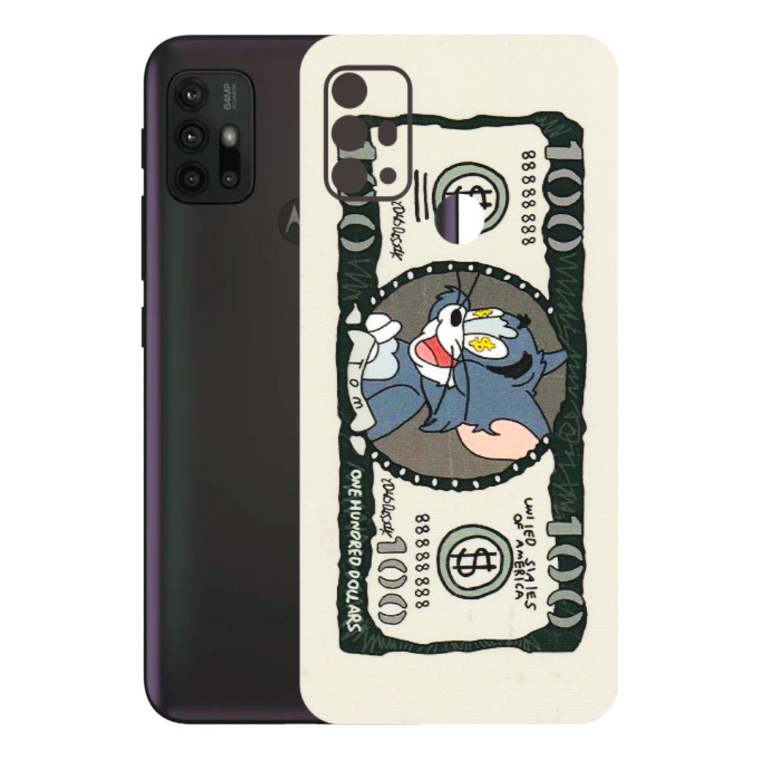 Motorola Phone Skins (All Models) - Tom Hundred Dollar - 3D Embossed Finish (L-324) Motorola Moto G30